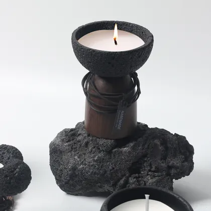 Nordic Minimalist Cement Home Aromatherapy Candle Cup