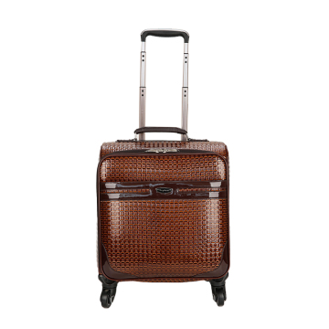 4 Wheel Lightweight Airport Trolley Bag PU Leather Luggage Travel Bags,Airport Luggage Trolley