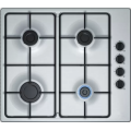 4 Burner Stainless Steel Hob Natural Gas