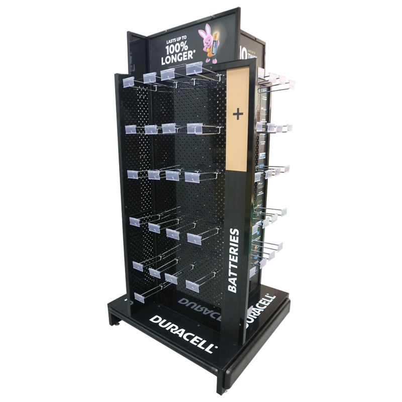 Battery Storage Iron Holders Exhibition Display