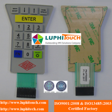 Silicone Rubber Keypad Gasket Waterproof Membrane Switch