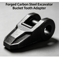 Adaptador de dente de cubo para excavadora de aceiro carbono forxado