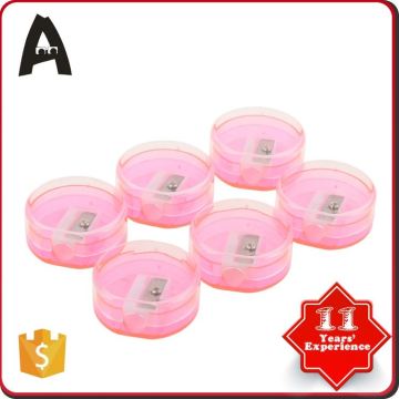 Latest style factory supply cute plastic eyebrow pencil sharpener