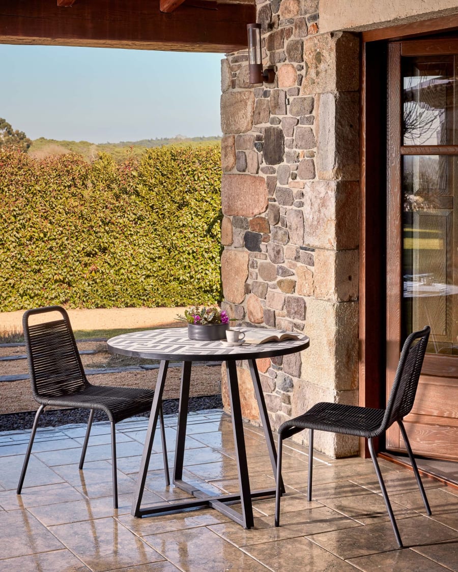 Stackable Rattan Garden Chair
