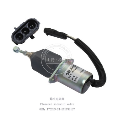 Yuchai 4108 Flameout Solenoid Vana 1752ES-24-E7UC3B1S7