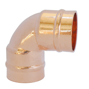 Copper 90° Solder Ring Elbow