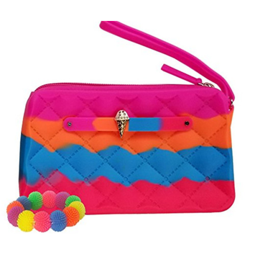 Custom Hot Sell Cheap Silicone Wristlet Bag