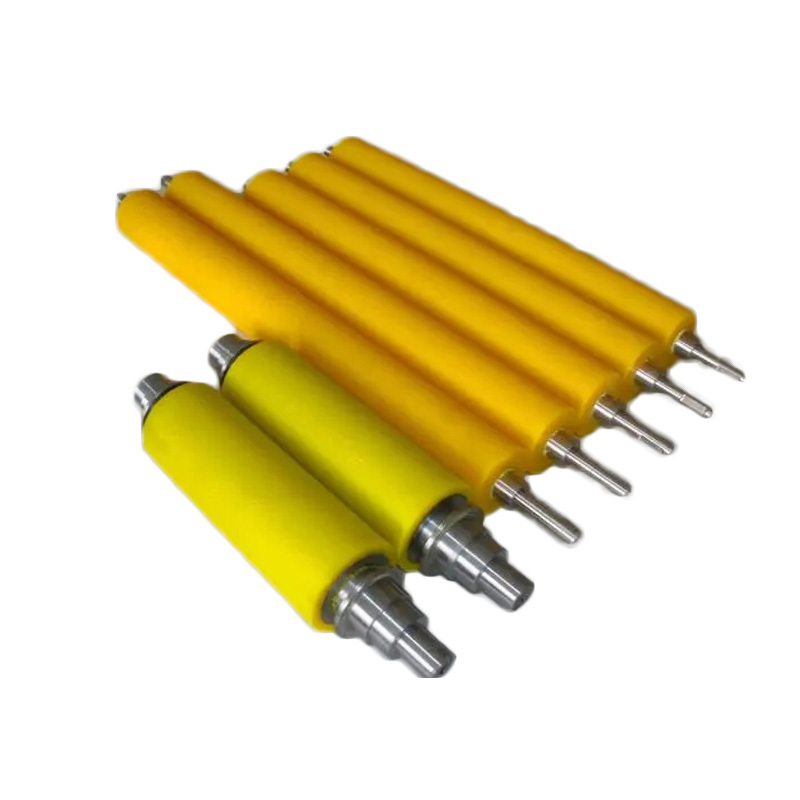 Custom Industry Silicone Rubber Coated Rollers for Paper, Laminating, Textile, and Sanding Machines