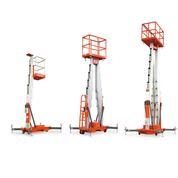 Electric Vertical Mast Hydraulic Lift Telescopic Self-Propelled Mobile Compact Boom Lift