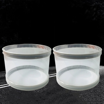 Anti-Static TPU Chuck Type Flexible Connector for Cleanroom Powder Transfer