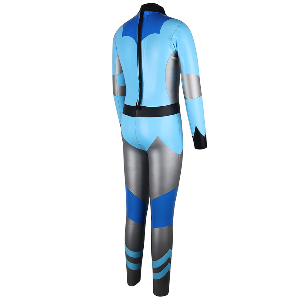 Seaskin Vurable Back Zip Children Free Diviing Wetsuit