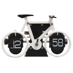 Bike Mode Flip Desk Clock for Decoration