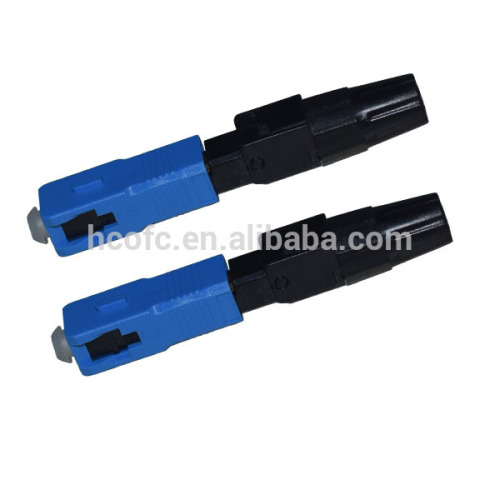 Chinese SC/UPC FTTH drop cable fast connector