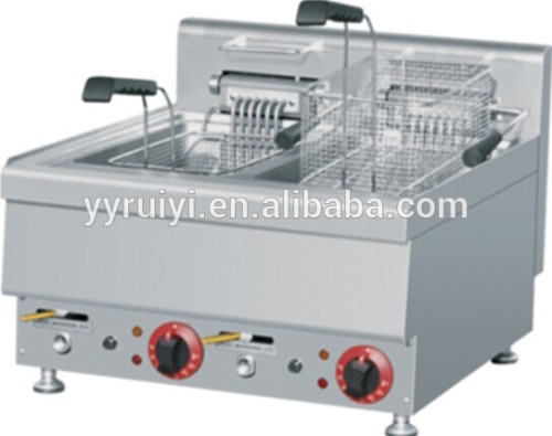 pezo commercial 2 tank fryer