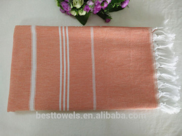 Hot selling high quality cotton beach towel fouta