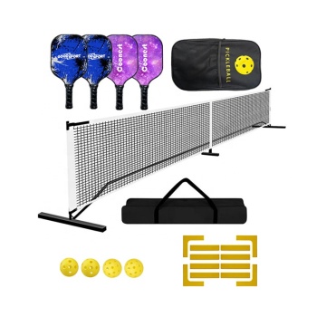 Custom Portable Indoor/Outdoor Pickleball Set with Net