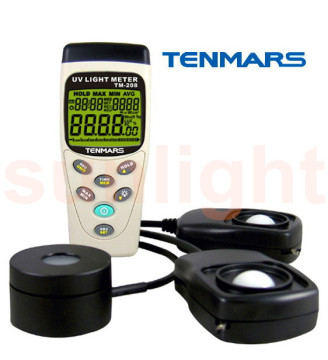 TM-208 Solar Power Meter, Solar Radiation/UVA /Light 3 in 1