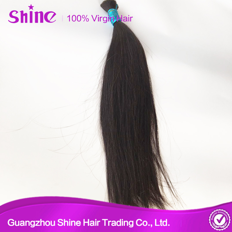 100 Human Brazilian Hair Bulk Supplier