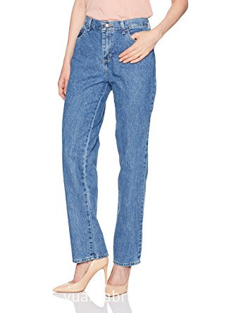 526high Quality Cotton Wholesale Women High Waist Jeans