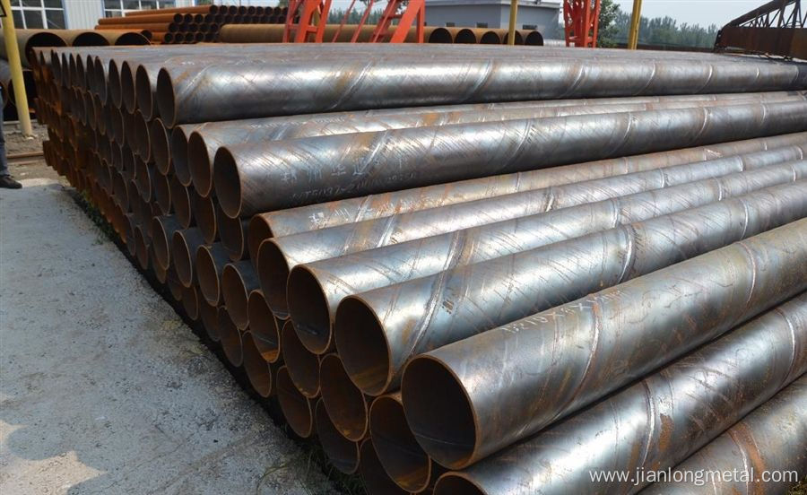 Carbon welded seamless spiral steel pipe