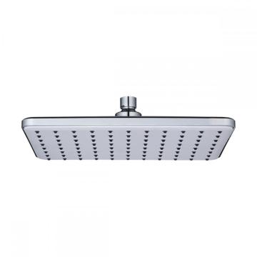 Square thermostatic top rain head shower