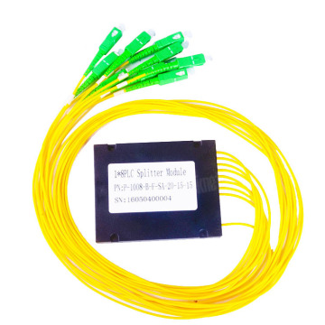 GETEKnet 1x16 SC APC Fiber Optic PLC Splitter for FTTH