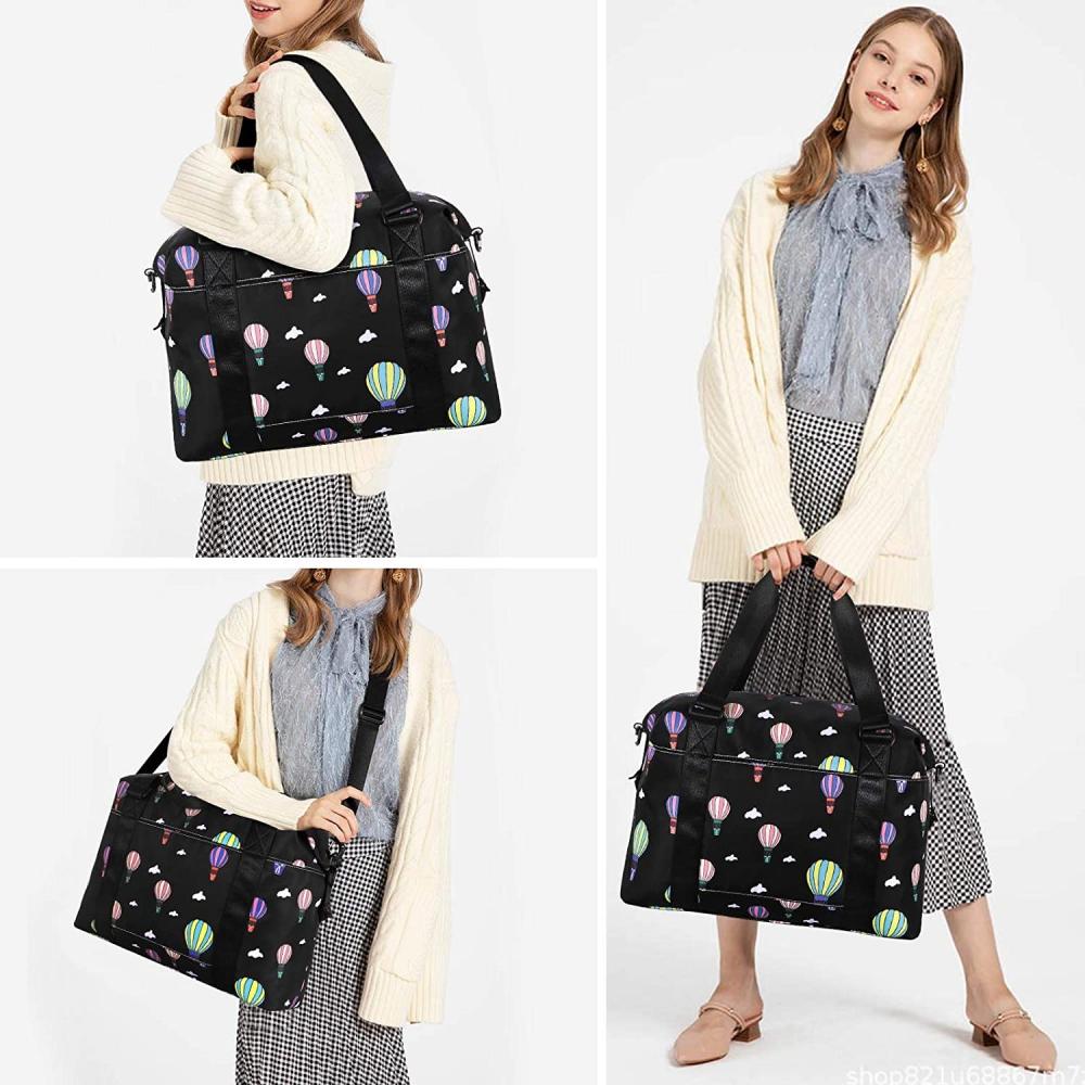 Weekend Bag Trendy Tote Travel Holdall