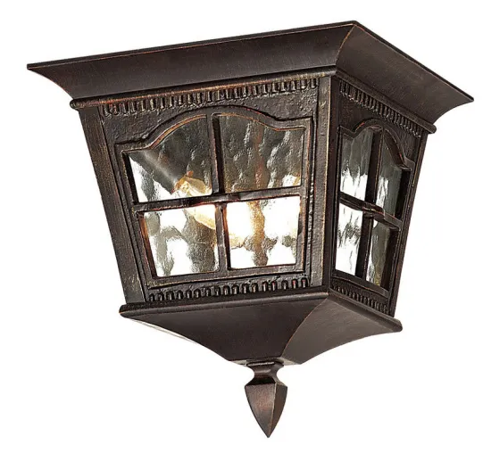 Water Glass Ip 65 Electricity Outdoor Ceiling Lights Brown Hanging Lamp