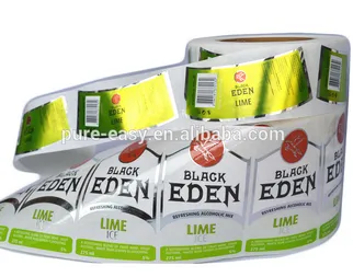 waterproof removable wine self-adhesive label sticker