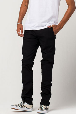 Mens Skinny Tapered Jeans