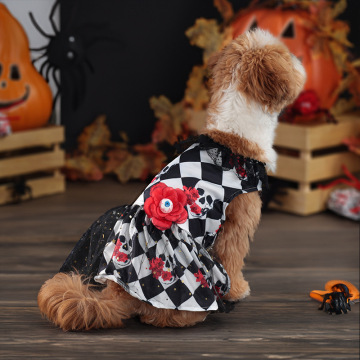Luxury Halloween Party Cat Dog Costumes for Small Dogs and Cats