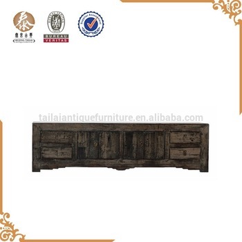 Chinese antique furniture solid wood tv cabinet living room furniture