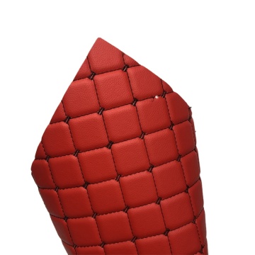 High Quality Embroidery Leather Car Floor Mat Materials in Rolls for Hot Sales