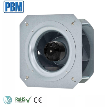 High Pressure Centrifugal Fan with 450mm Ducting and EC Motor: Ventilation Solution with Bracket