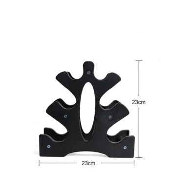 Commercial Gym Fitness Equipment 3 Teir Dumbbell Set Rack