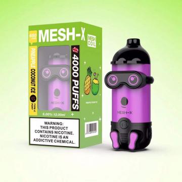 Meshking Mesh-X 4000 Puflar Tek Kullanımlık Vape 12ml