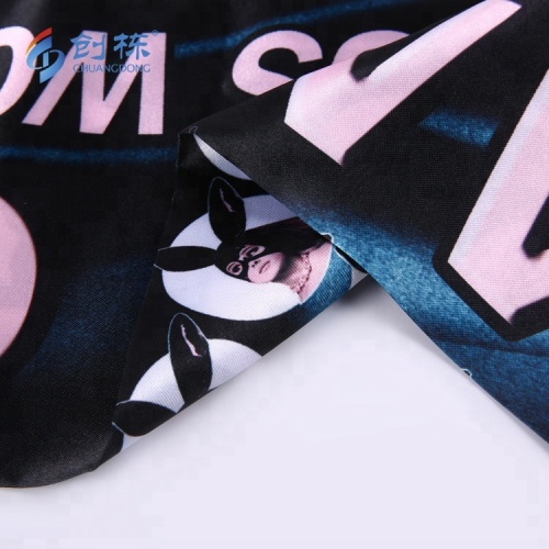 100% Polyester Customized Printing Satin Football Scarf