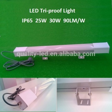 IP65 waterproof dustproof anticorrosive 25W 30W led tri-proof light