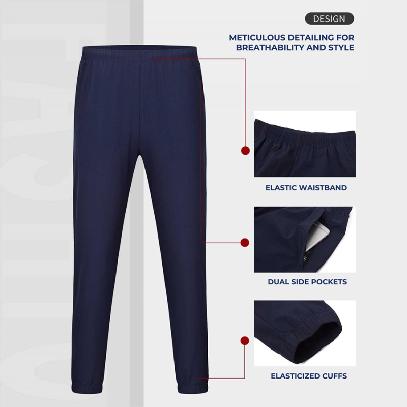 Nylon Sweatpants Pants Men