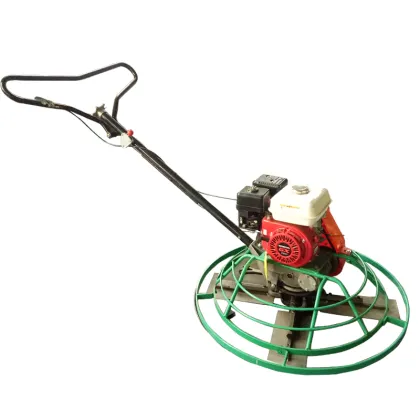 Walk behind concrete power trowel vibrating power trowel
