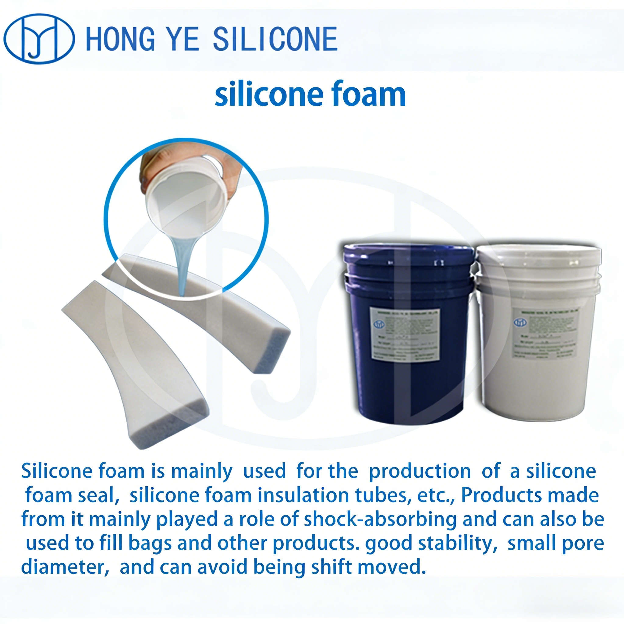 foamed silicone