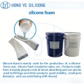 Uniform Aperture Liquid Flame Retardant Foamed Silicone