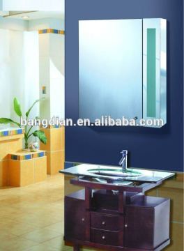 Fully stocked stainless steel bathroom vanity top cabinet(M9105)