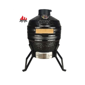 Kimstone de 13 pulgadas Mini Grill - Griller de cerámica de carbón para uso interior y exterior
