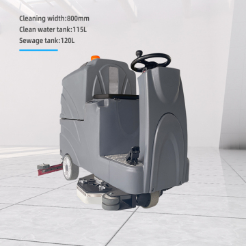 High Efficiency Industrial Warehouse Floor Scrubber Cleaning Machine