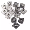 304 Stainless Steel Square Hex Weld Nut