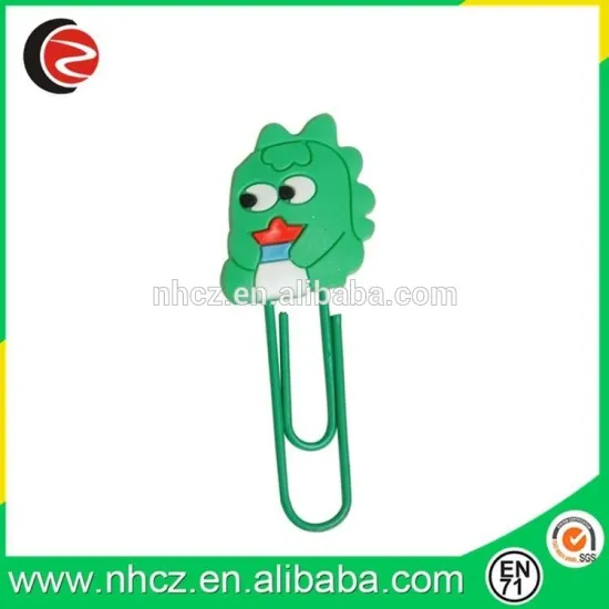 Animal Shaped Soft PVC Paper Clip