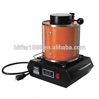 2KG Small Portable Gold and Silver Electric Melting Furnace for sale