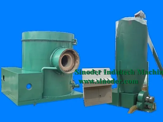 Sinoder supply New energy saving full automatic wood pellet biomass burner for drying sysem , green house heating