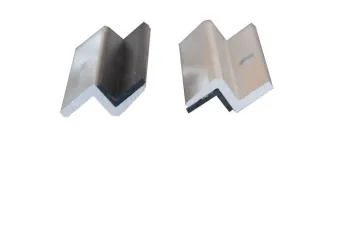 Solar Roof Mounting Systems - Solar End Clamp , Steel Polished